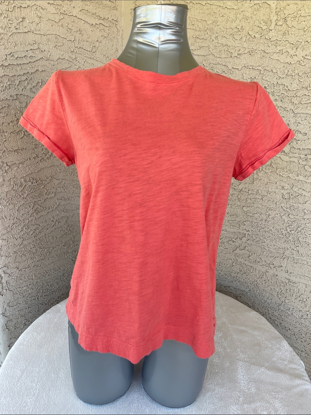 Loft orange 100% cotton tees
